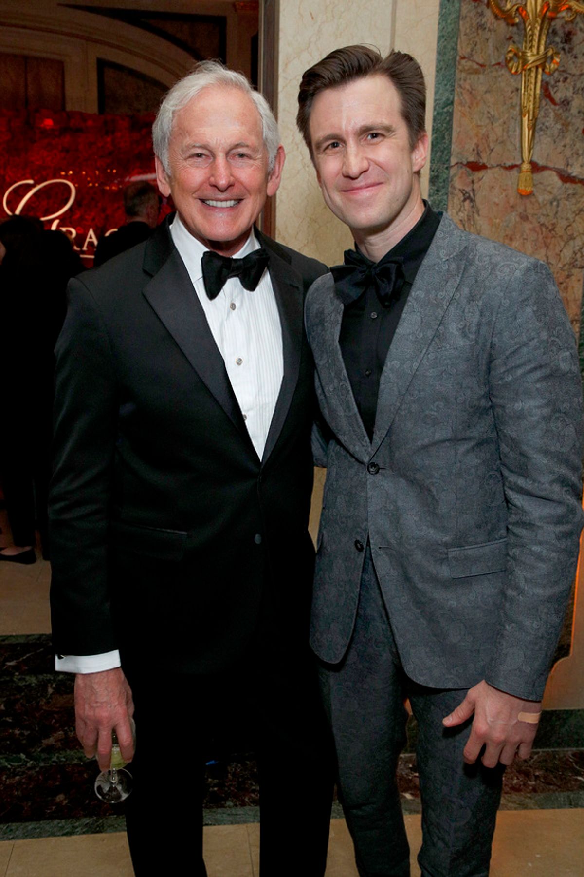 Victor Garber and Gavin Creel  at 