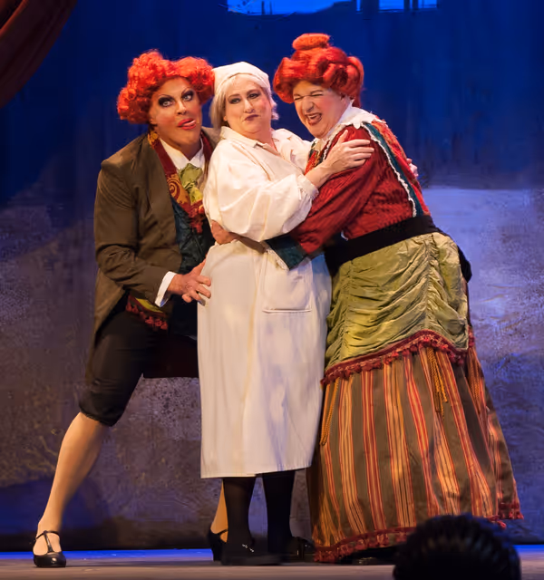 Varla Jean Merman, Yvette Hargis, Ricky Graham Photo