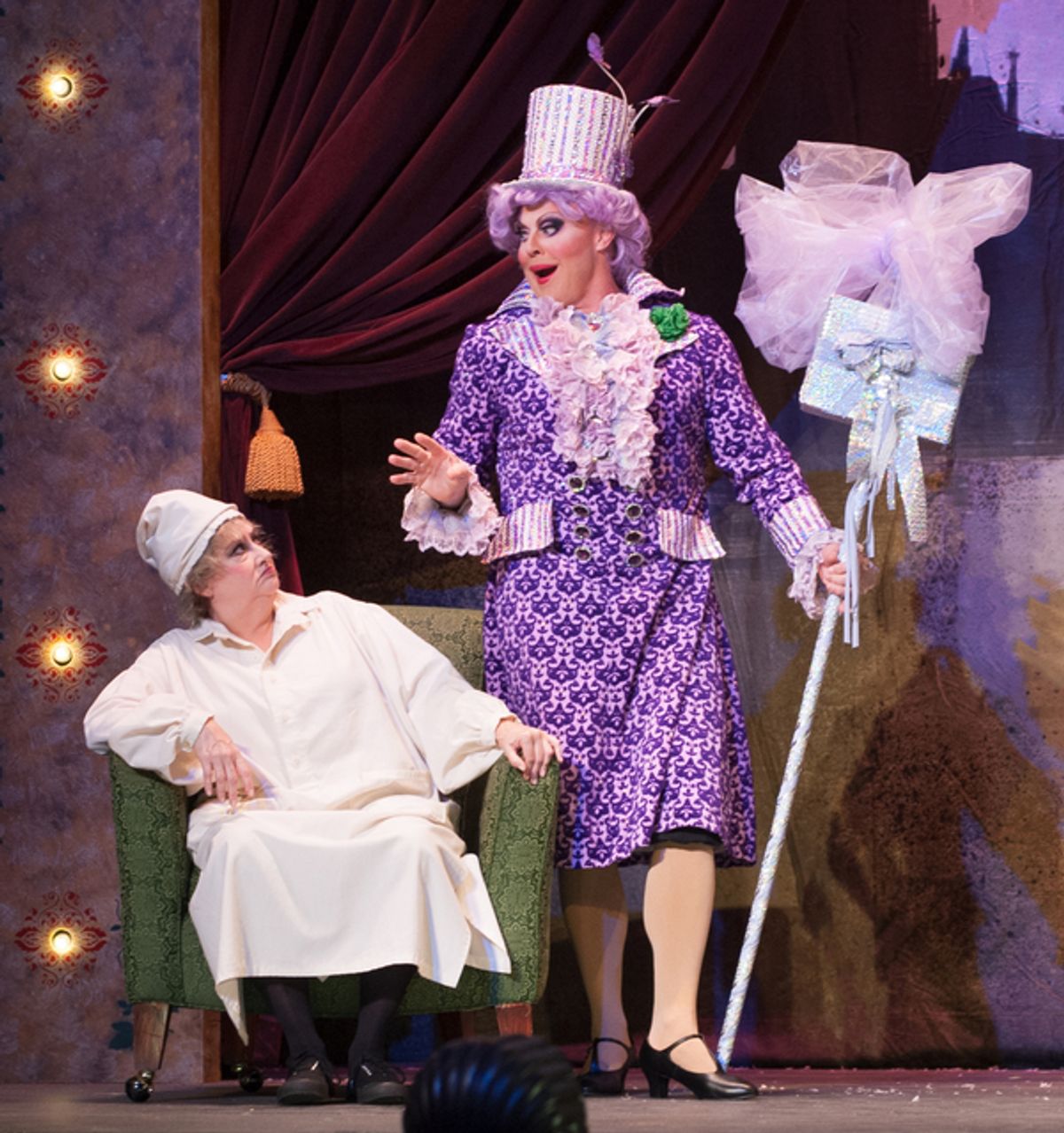 Yvette Hargis, Varla Jean Merman at 