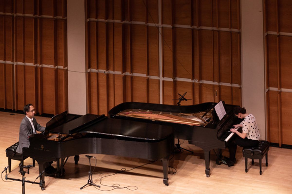 Joel Fan and Christine Eggert at 