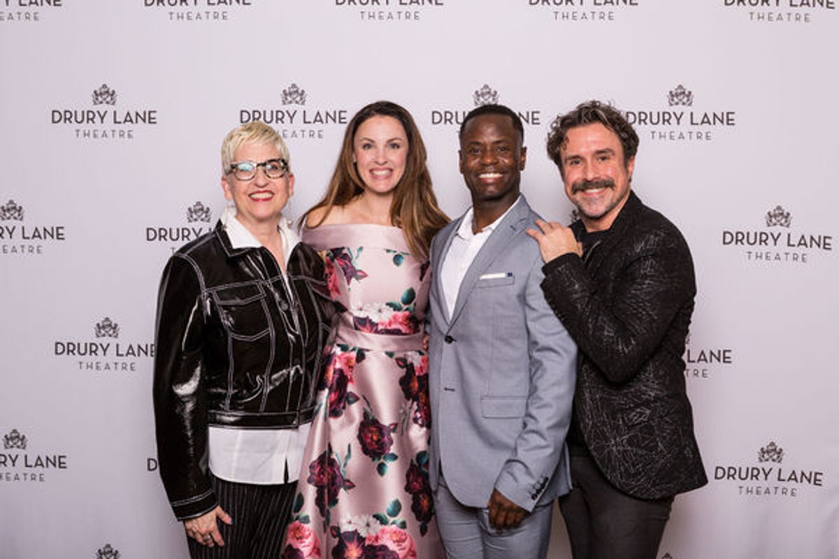 Marcia Milgrom Dodge, Emilie Lynn, James T Lane and Josh Walden at 