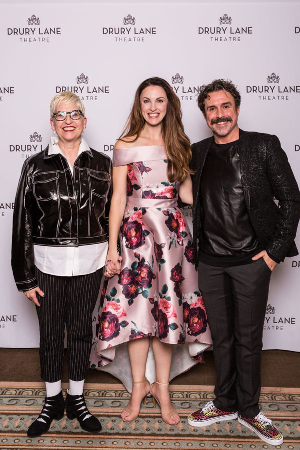 Marcia Milgrom Dodge, Emilie Lynn and Josh Walden at 