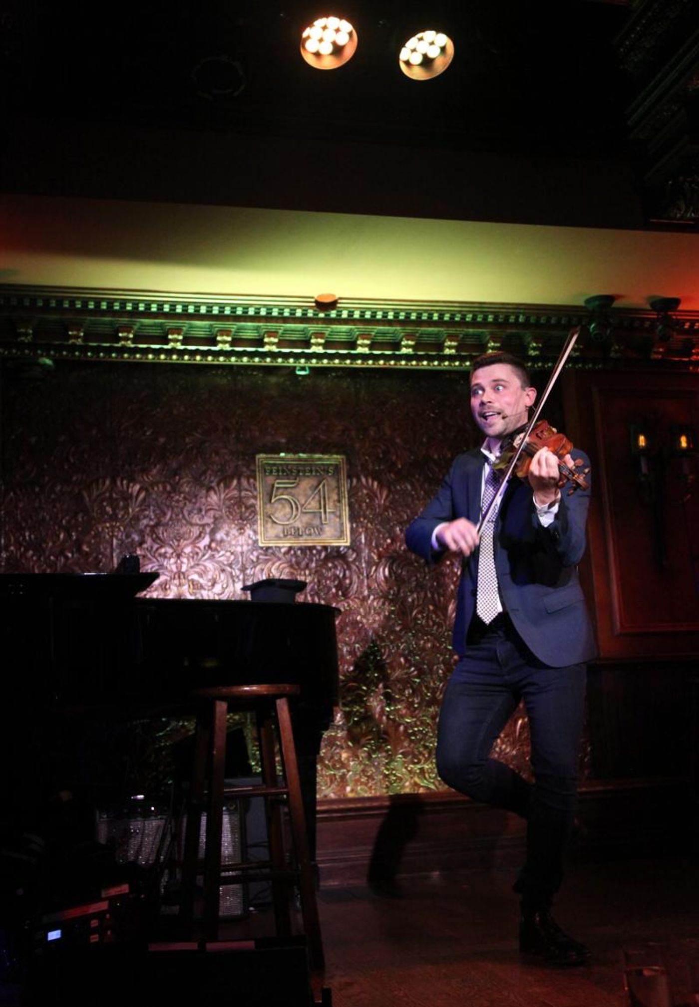 Review: Edmund Bagnell Hits a Sweet Note in HE PLAYS THE VIOLIN at 54 Below Review: Edmund Bagnell Hits a Sweet Note in HE PLAYS THE VIOLIN at 54 Below Image