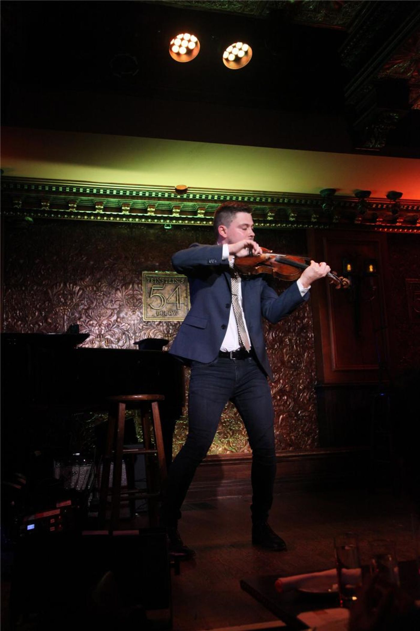 Review: Edmund Bagnell Hits a Sweet Note in HE PLAYS THE VIOLIN at 54 Below Review: Edmund Bagnell Hits a Sweet Note in HE PLAYS THE VIOLIN at 54 Below Image