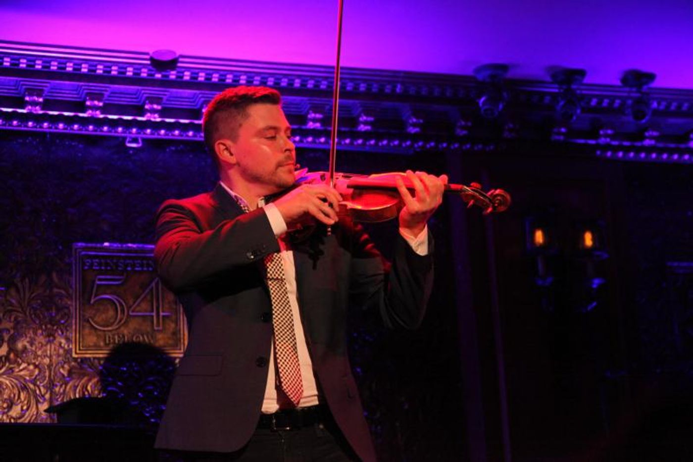 Review: Edmund Bagnell Hits a Sweet Note in HE PLAYS THE VIOLIN at 54 Below Review: Edmund Bagnell Hits a Sweet Note in HE PLAYS THE VIOLIN at 54 Below Image