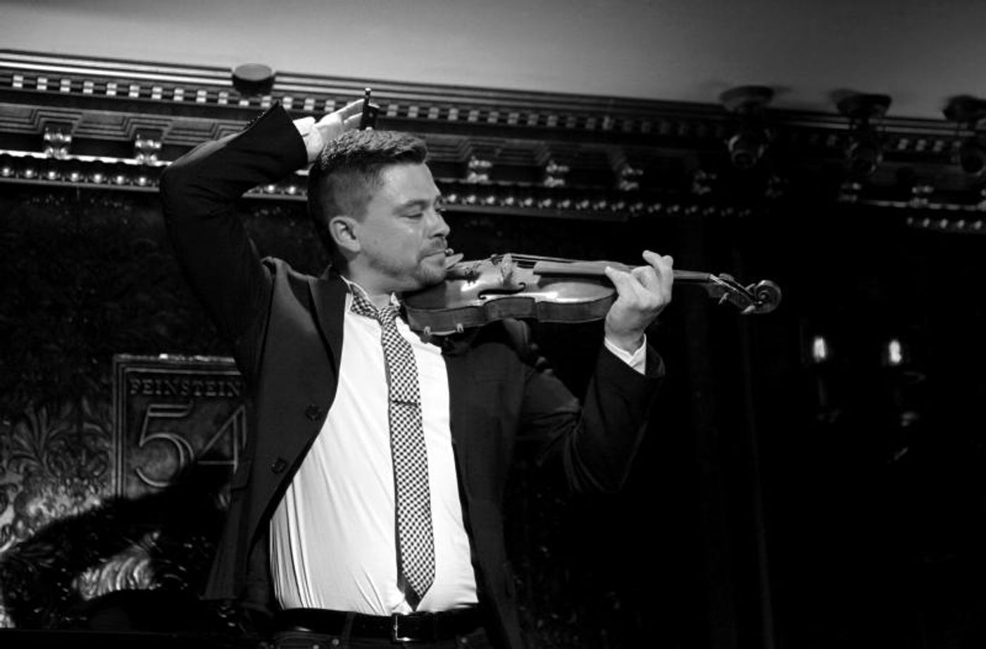 Review: Edmund Bagnell Hits a Sweet Note in HE PLAYS THE VIOLIN at 54 Below Review: Edmund Bagnell Hits a Sweet Note in HE PLAYS THE VIOLIN at 54 Below Image