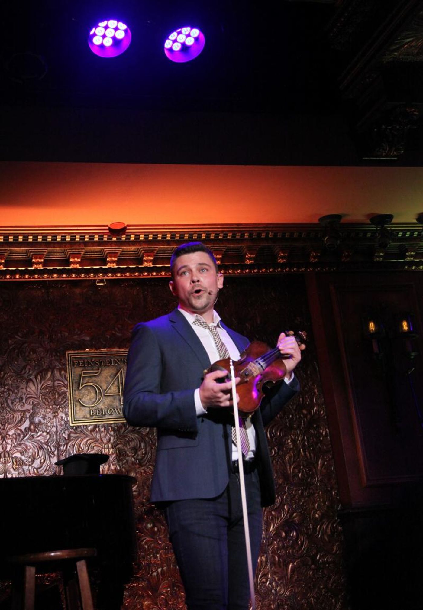 Review: Edmund Bagnell Hits a Sweet Note in HE PLAYS THE VIOLIN at 54 Below Review: Edmund Bagnell Hits a Sweet Note in HE PLAYS THE VIOLIN at 54 Below Image