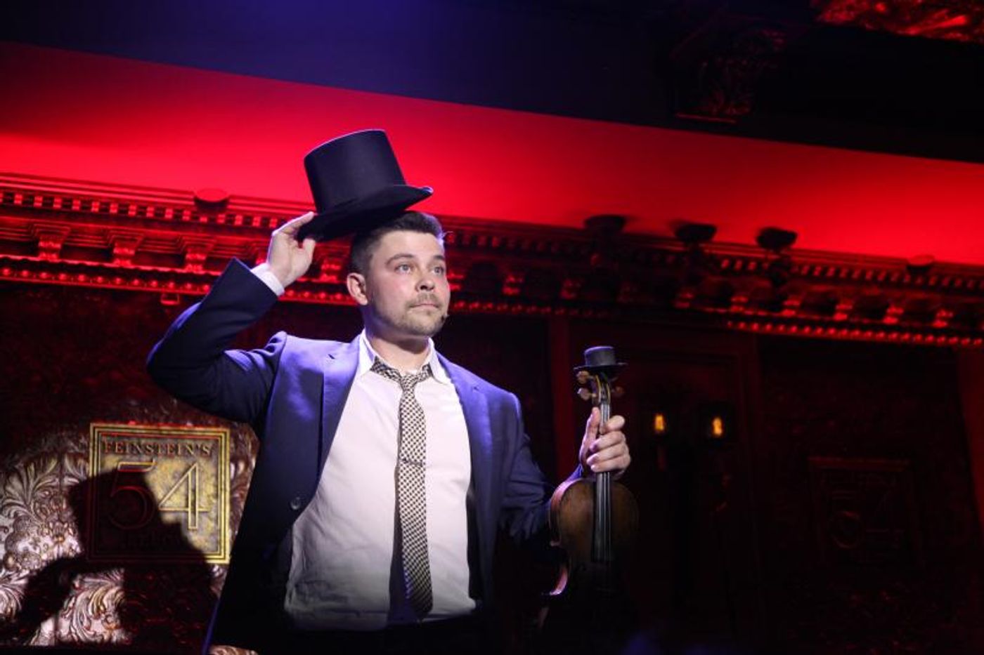 Review: Edmund Bagnell Hits a Sweet Note in HE PLAYS THE VIOLIN at 54 Below Review: Edmund Bagnell Hits a Sweet Note in HE PLAYS THE VIOLIN at 54 Below Image