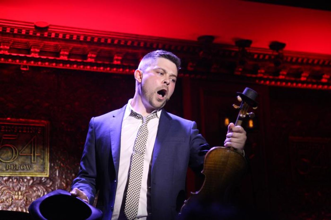 Review: Edmund Bagnell Hits a Sweet Note in HE PLAYS THE VIOLIN at 54 Below Review: Edmund Bagnell Hits a Sweet Note in HE PLAYS THE VIOLIN at 54 Below Image