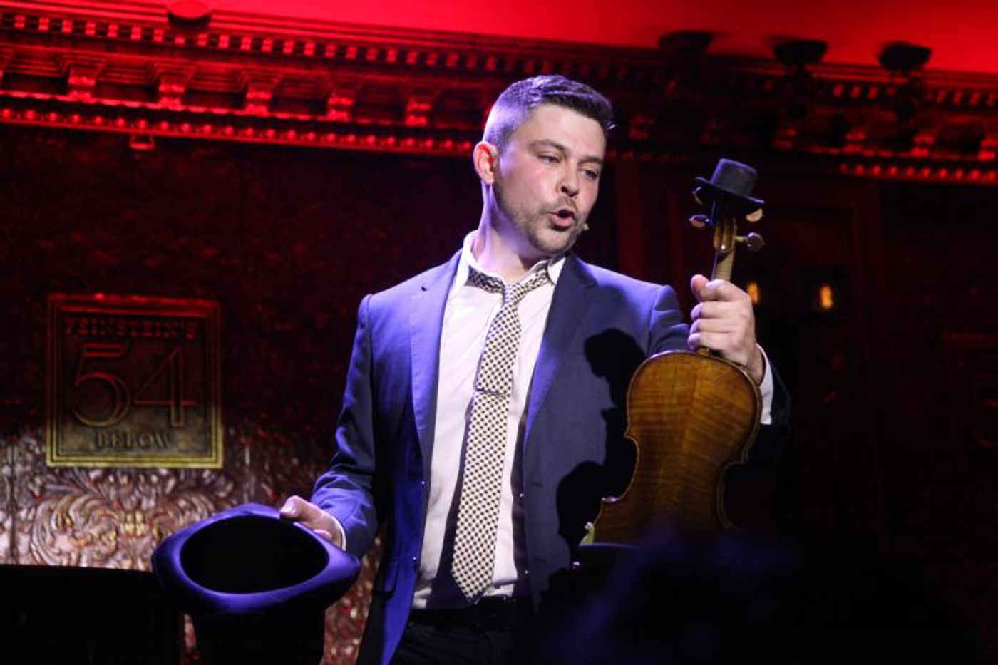 Review: Edmund Bagnell Hits a Sweet Note in HE PLAYS THE VIOLIN at 54 Below Review: Edmund Bagnell Hits a Sweet Note in HE PLAYS THE VIOLIN at 54 Below Image