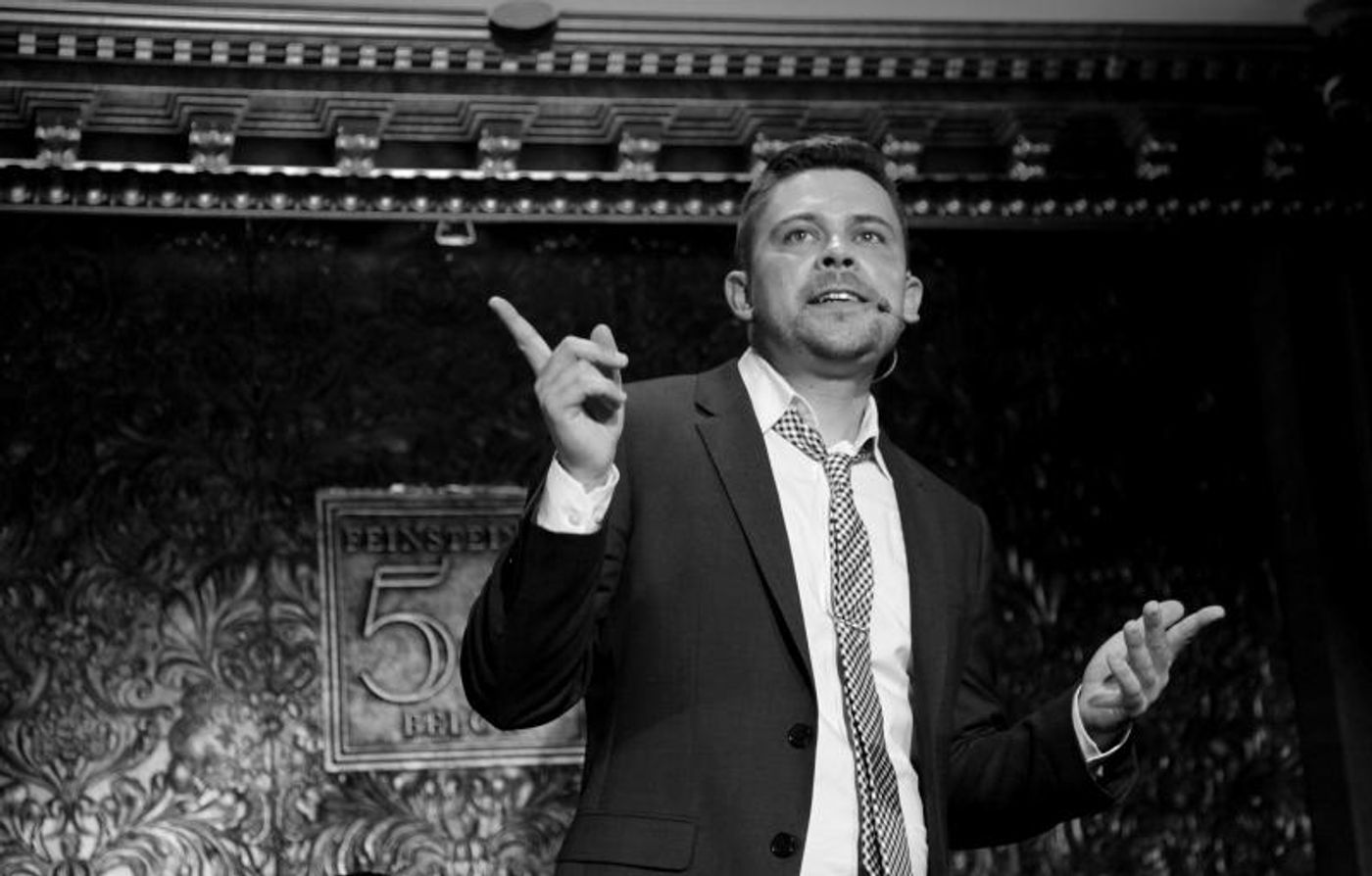 Review: Edmund Bagnell Hits a Sweet Note in HE PLAYS THE VIOLIN at 54 Below Review: Edmund Bagnell Hits a Sweet Note in HE PLAYS THE VIOLIN at 54 Below Image