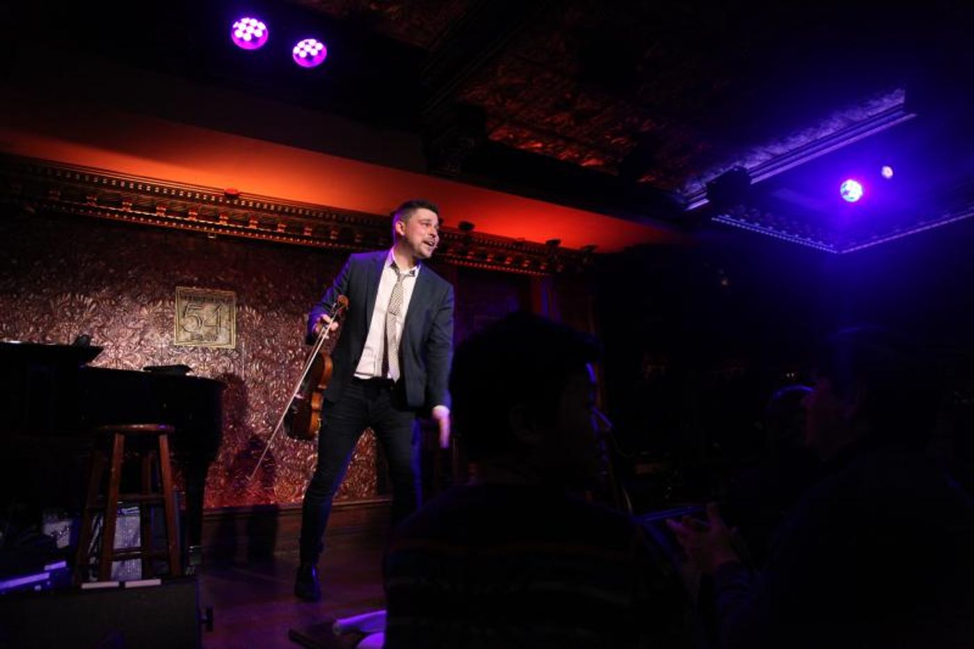 Review: Edmund Bagnell Hits a Sweet Note in HE PLAYS THE VIOLIN at 54 Below Review: Edmund Bagnell Hits a Sweet Note in HE PLAYS THE VIOLIN at 54 Below Image