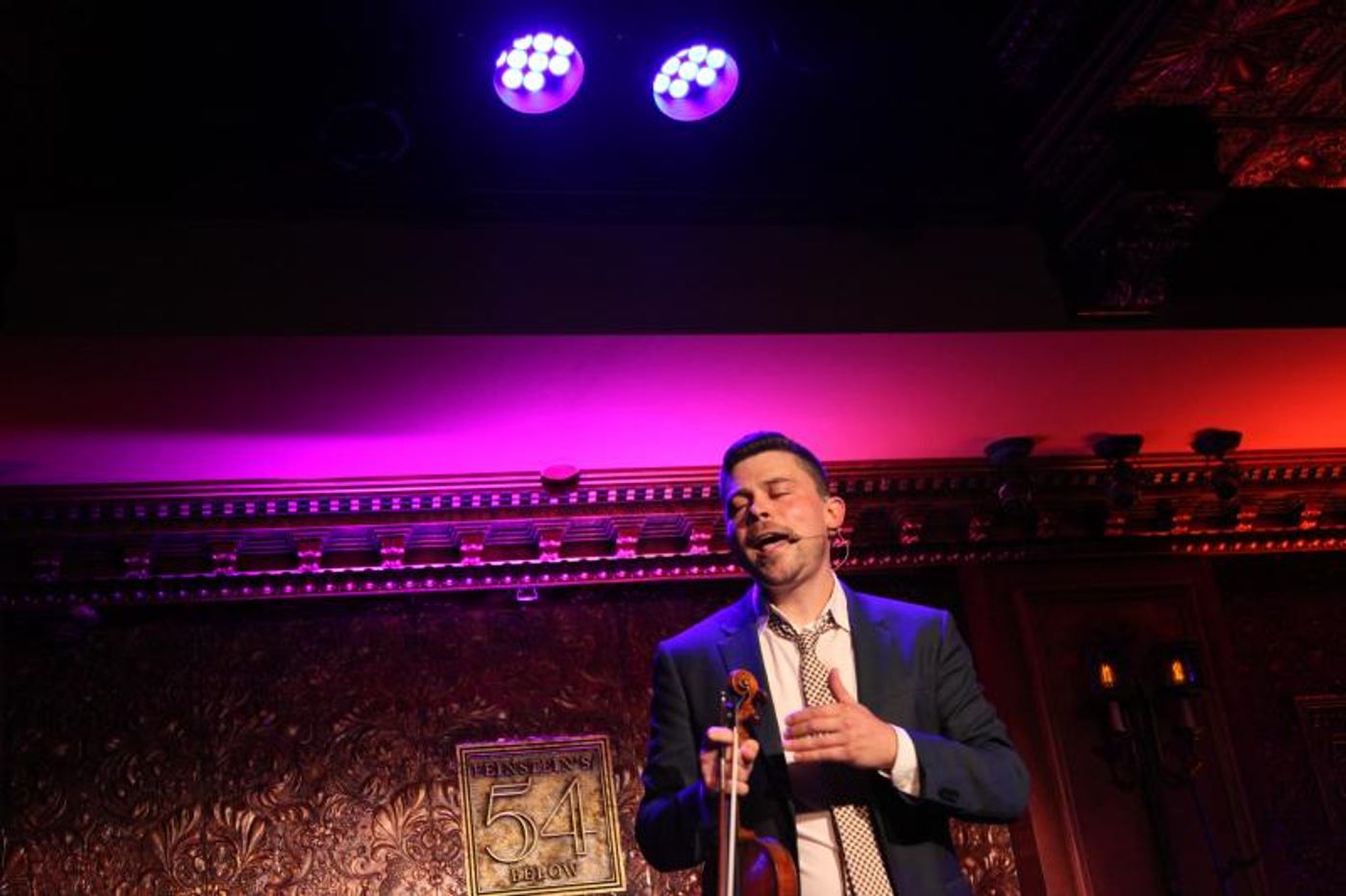 Review: Edmund Bagnell Hits a Sweet Note in HE PLAYS THE VIOLIN at 54 Below Review: Edmund Bagnell Hits a Sweet Note in HE PLAYS THE VIOLIN at 54 Below Image