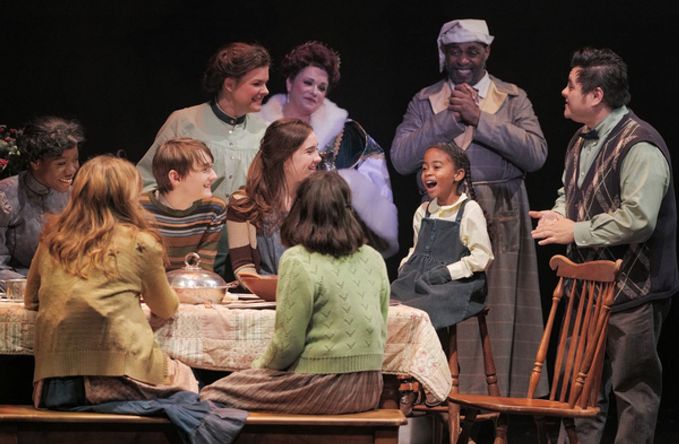 Photo Flash: First Look At A CHRISTMAS CAROL At ZACH Theatre Photo Flash: First Look At A CHRISTMAS CAROL At ZACH Theatre Image