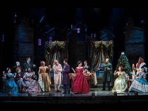 Jonathan Wainwright, Jesse Bhamrah, Annelyse Ahmad with the ensemble @ BroadwayWorld Jonathan Wainwright, Jesse Bhamrah, Annelyse Ahmad with the ensemble Photo