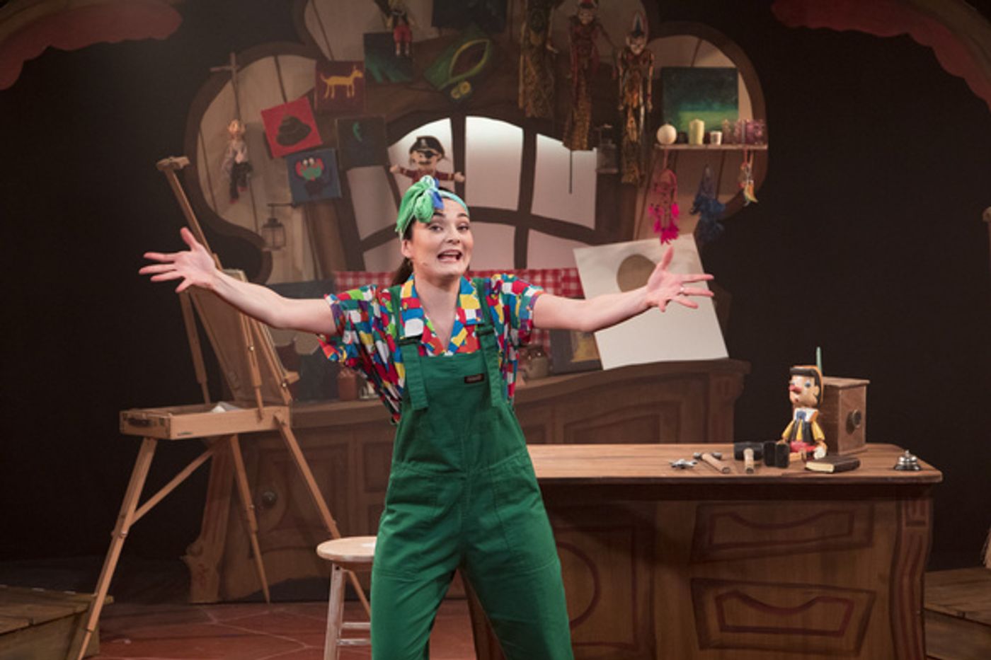 Photo Flash: First Look At Above The Stag's Panto PINOCCHIO: NO STRINGS ATTACHED!  Image