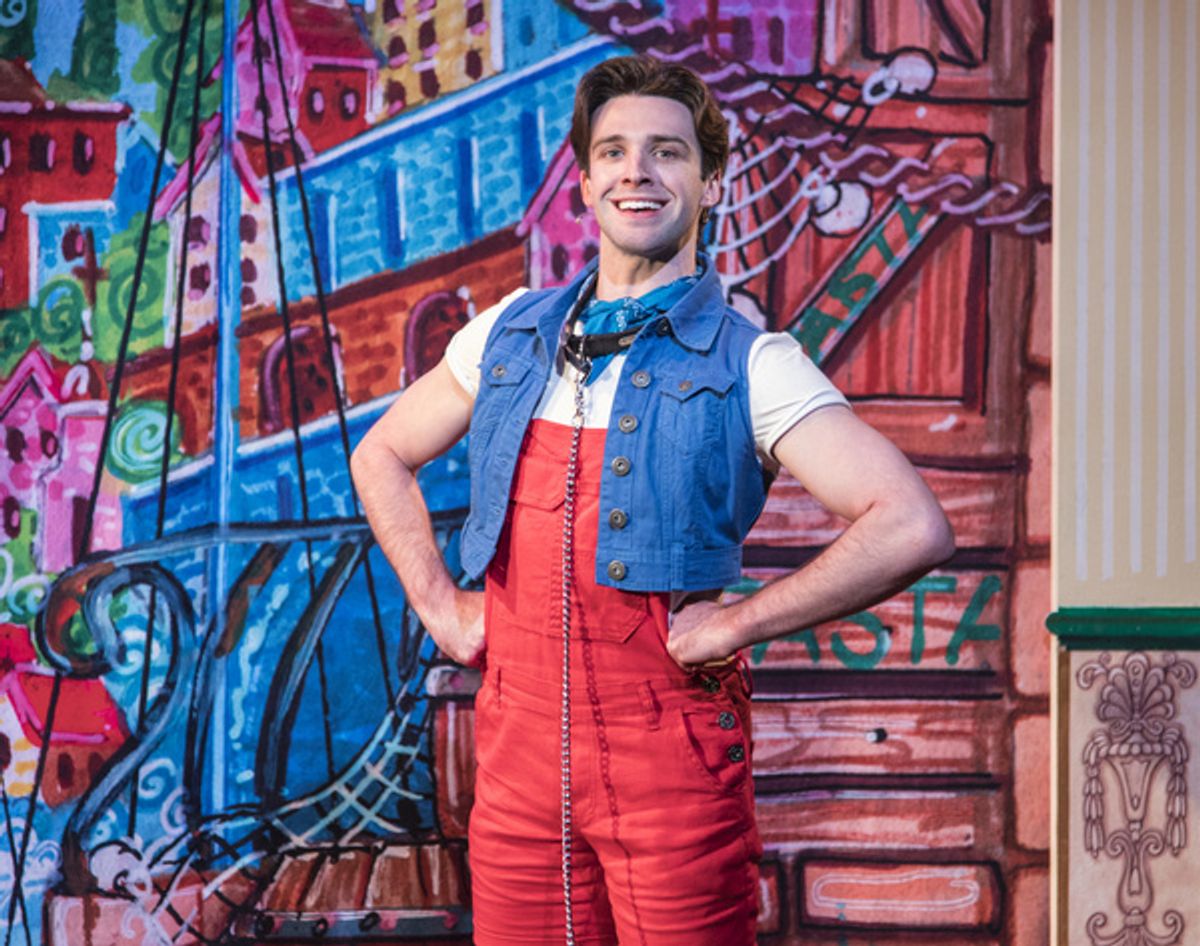 JARED THOMPSON as Pinocchio at 