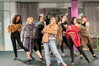 Natalie Casey and company Photo