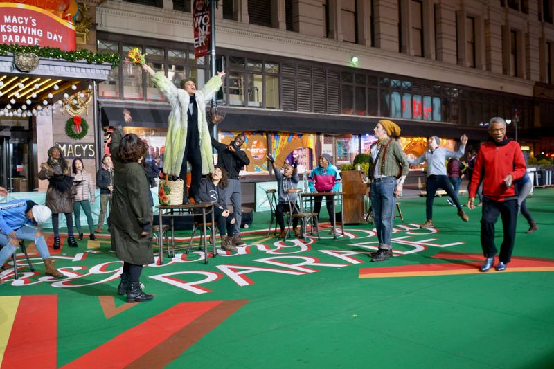 Photo Coverage: Idina Menzel, HADESTOWN, TINA - THE TINA TURNER MUSICAL, and More Rehearse For the 2019 Macy's Thanksgiving Day Parade — photo 52 of 59