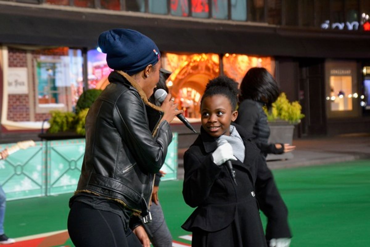 Adrienne Warren and Skye Turner at 