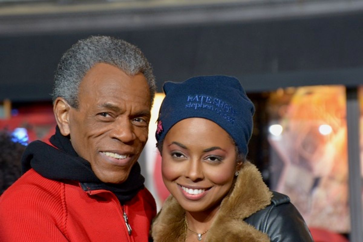 Andre deShields and Adrienne Warren at 