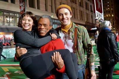 Eva Noblezada, Andre deShields and Reeve Carney Photo