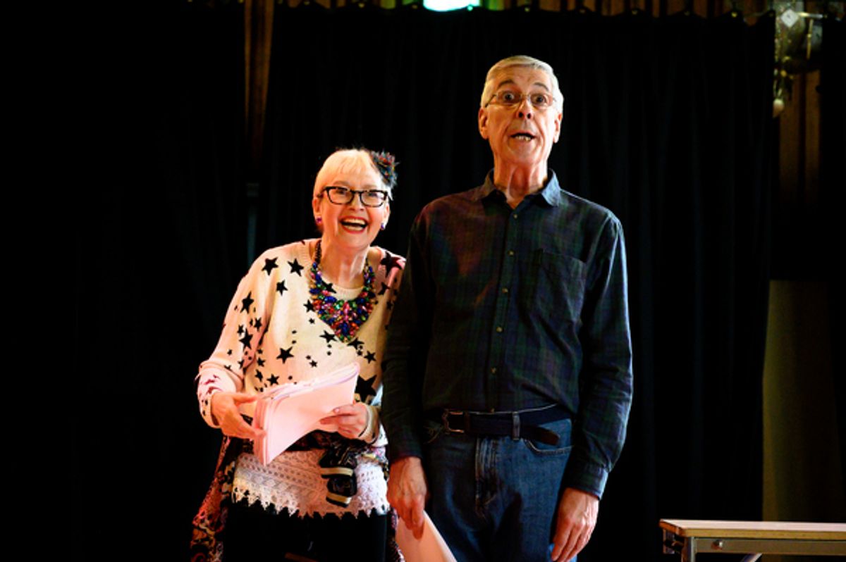 Su Pollard, Jeffrey Holland at 