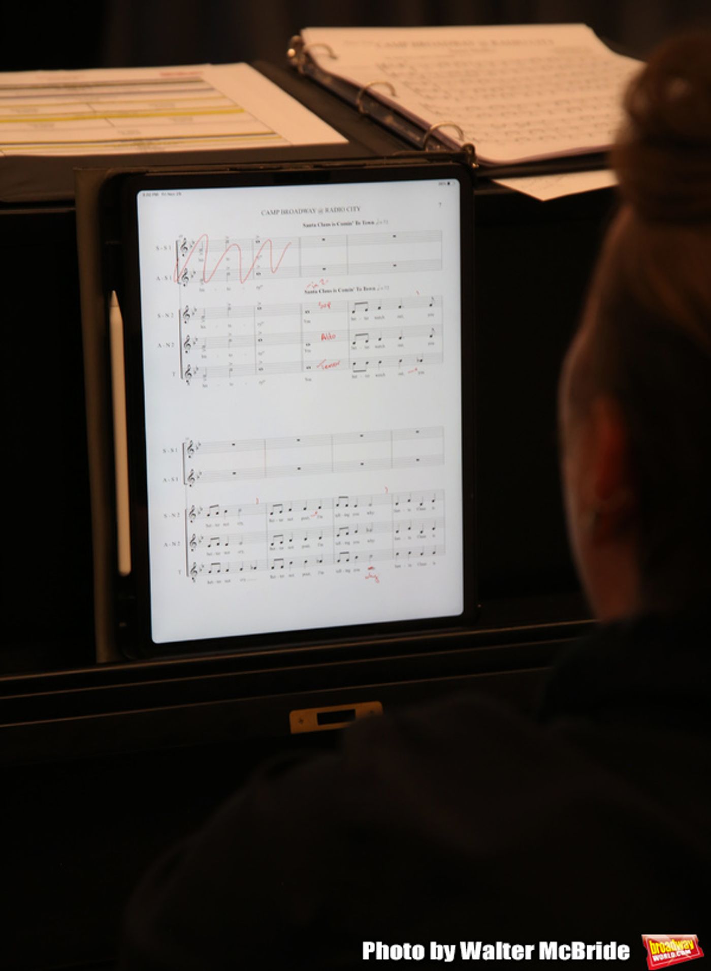 Photo Coverage: In Rehearsal with The Camp Broadway Kids Ensemble in Radio City's Sounds of Christmas  Image