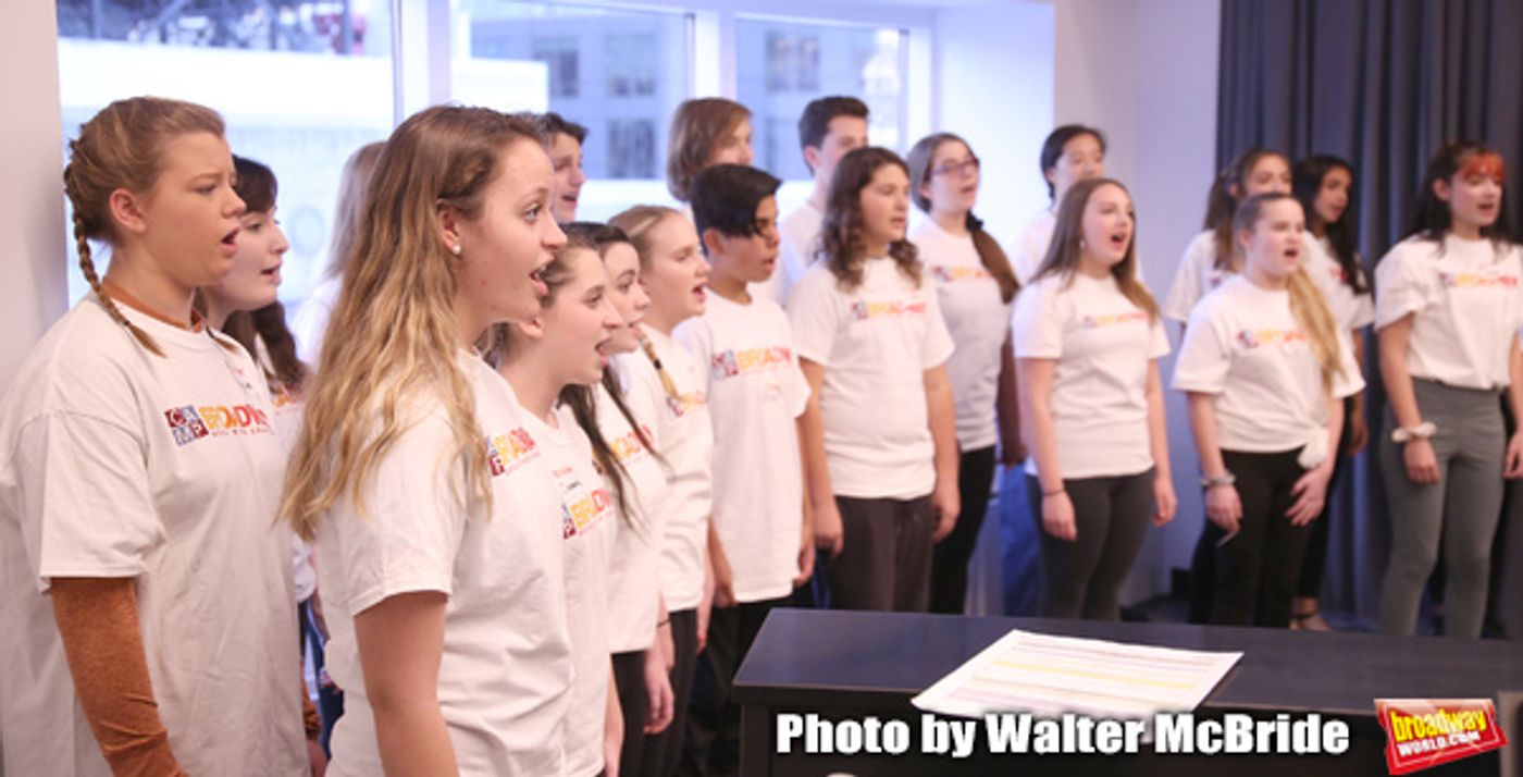 Photo Coverage: In Rehearsal with The Camp Broadway Kids Ensemble in Radio City's Sounds of Christmas  Image