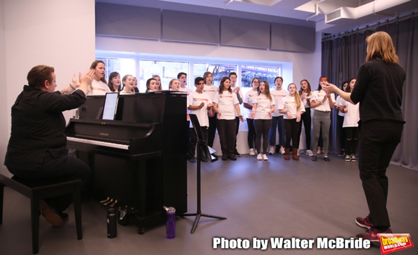Photo Coverage: In Rehearsal with The Camp Broadway Kids Ensemble in Radio City's Sounds of Christmas  Image