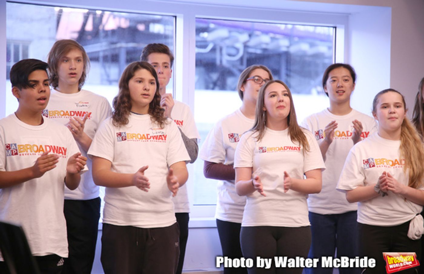 Photo Coverage: In Rehearsal with The Camp Broadway Kids Ensemble in Radio City's Sounds of Christmas  Image