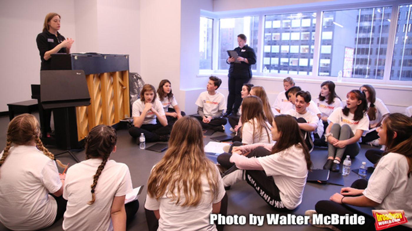 Photo Coverage: In Rehearsal with The Camp Broadway Kids Ensemble in Radio City's Sounds of Christmas  Image