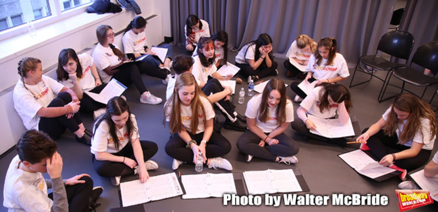 Photo Coverage: In Rehearsal with The Camp Broadway Kids Ensemble in Radio City's Sounds of Christmas  Image