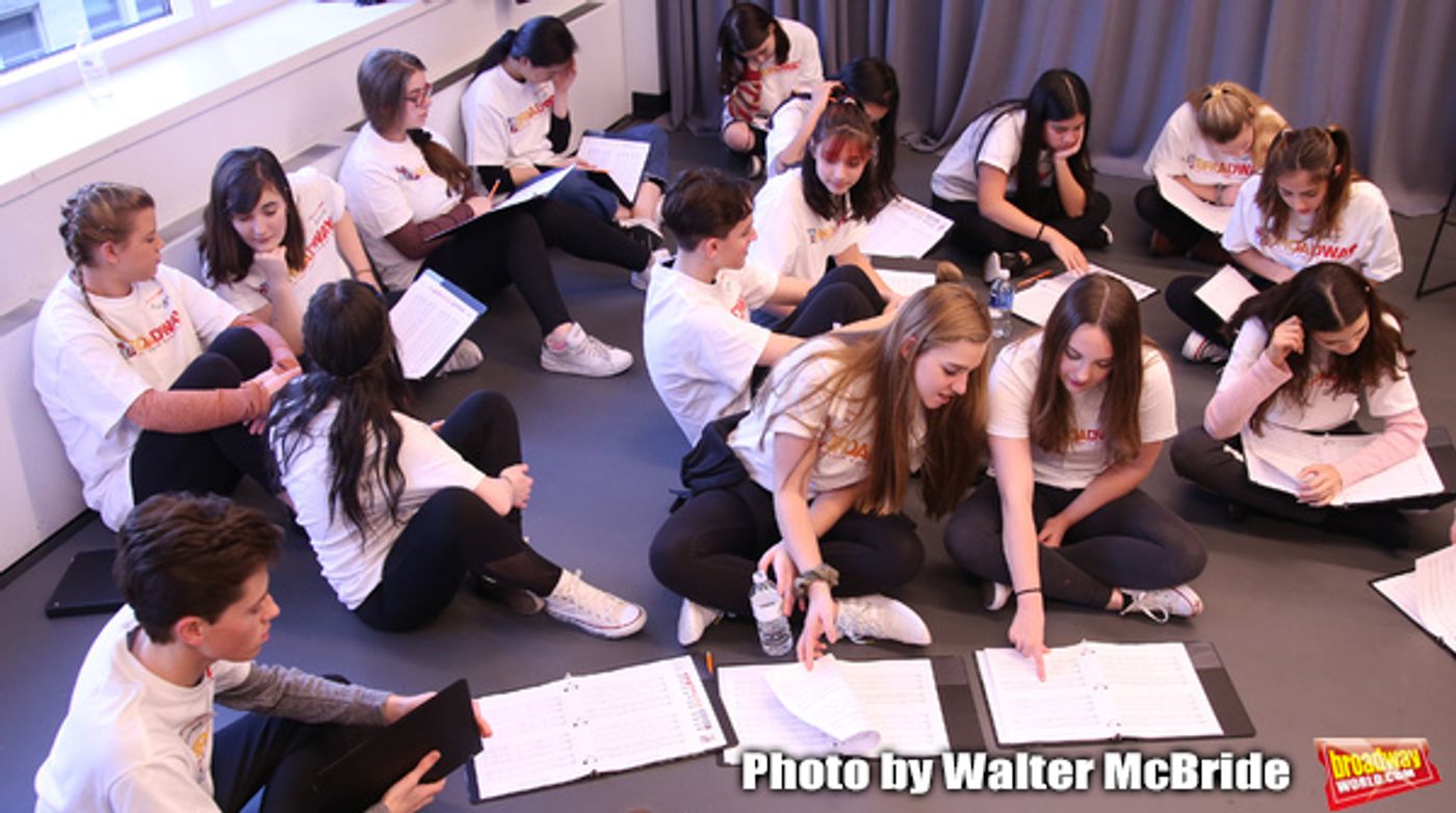 Photo Coverage: In Rehearsal with The Camp Broadway Kids Ensemble in Radio City's Sounds of Christmas  Image