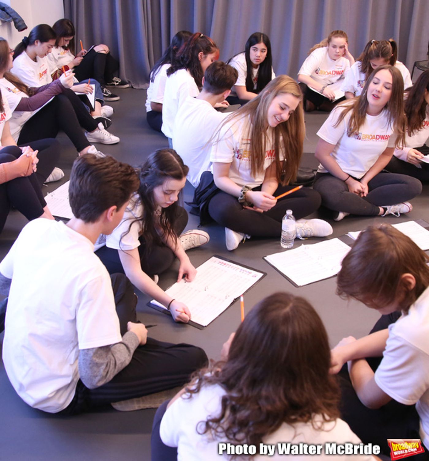Photo Coverage: In Rehearsal with The Camp Broadway Kids Ensemble in Radio City's Sounds of Christmas  Image