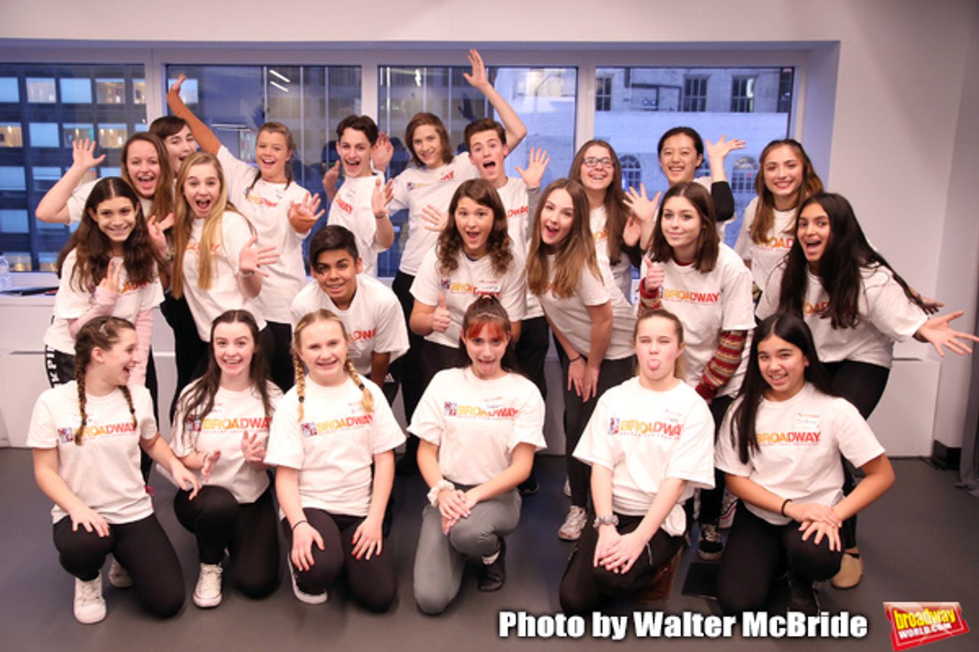 Photo Coverage: In Rehearsal with The Camp Broadway Kids Ensemble in Radio City's Sounds of Christmas  Image
