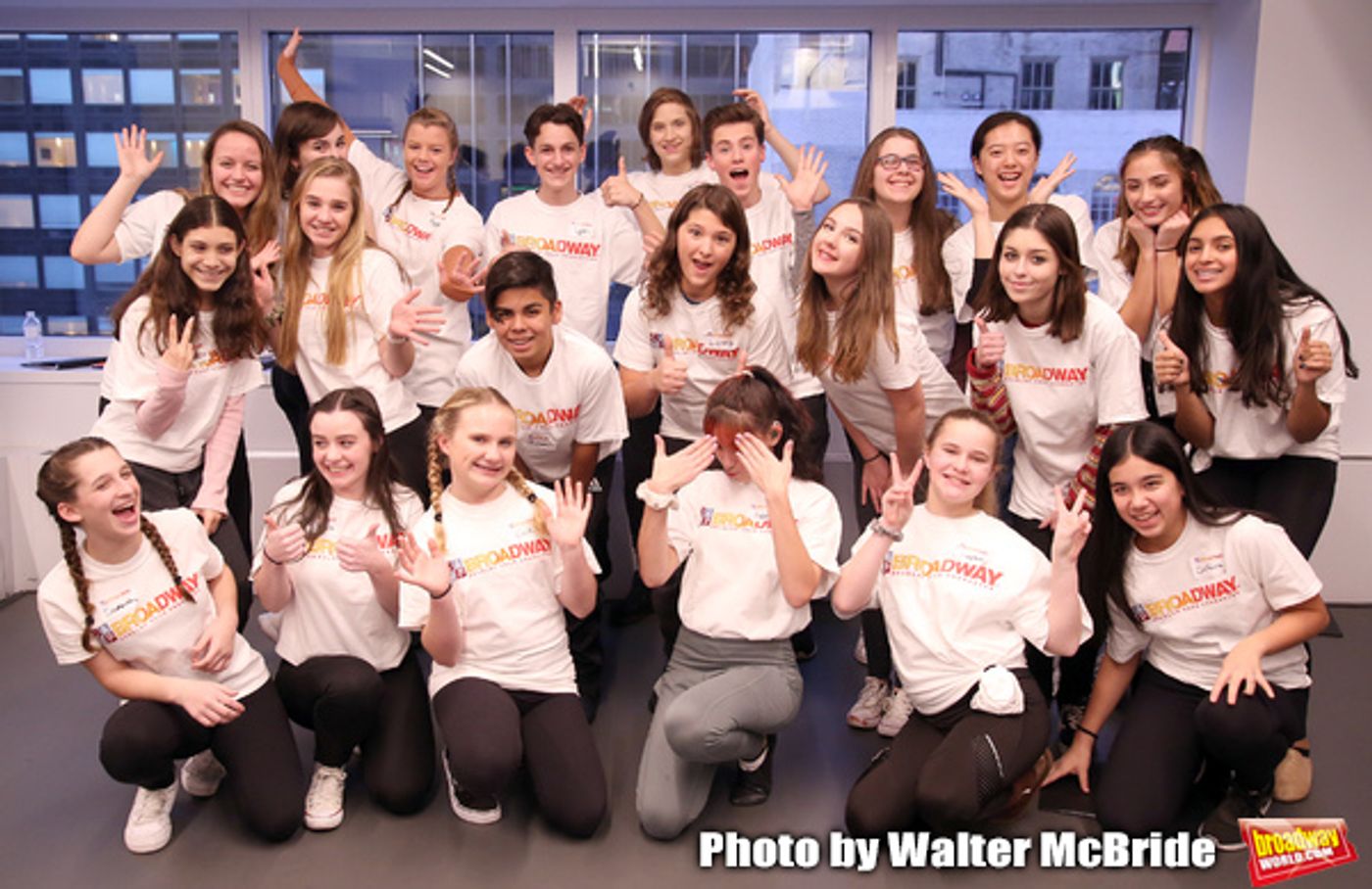 Photo Coverage: In Rehearsal with The Camp Broadway Kids Ensemble in Radio City's Sounds of Christmas  Image