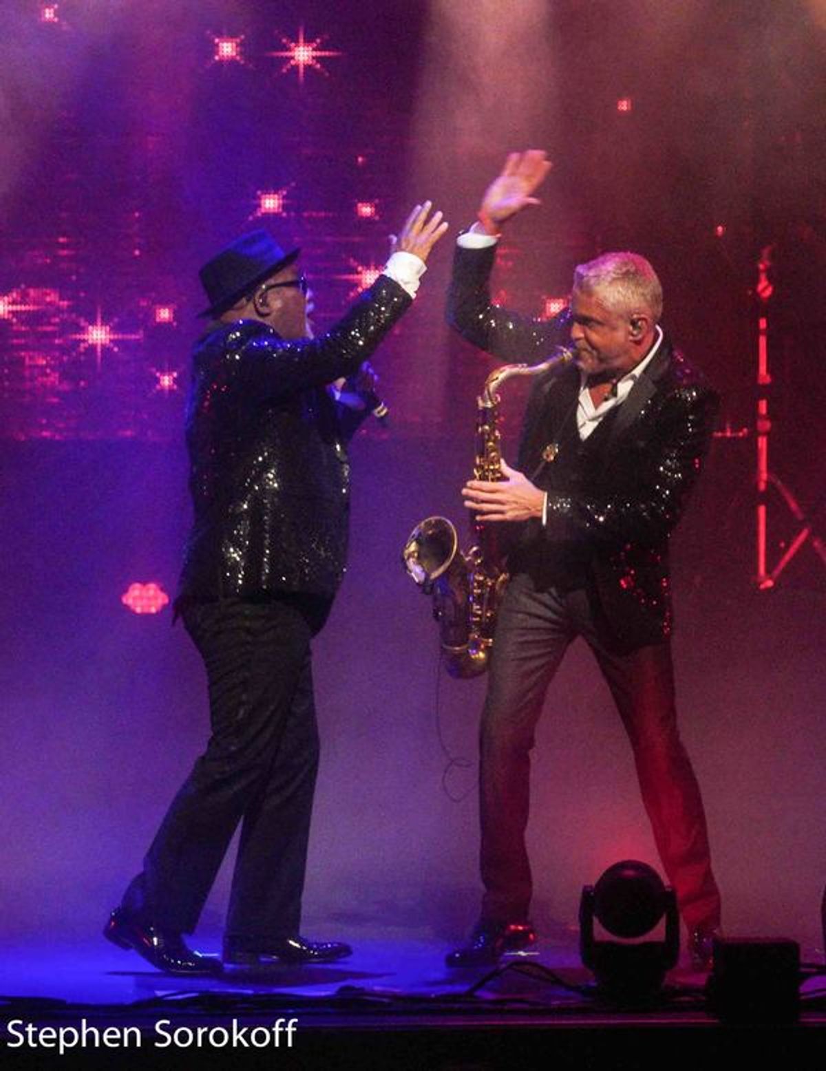 Jonathan Butler & Dave Koz at Dave Koz & Friends Christmas Tour Lights Up The Kravis Center