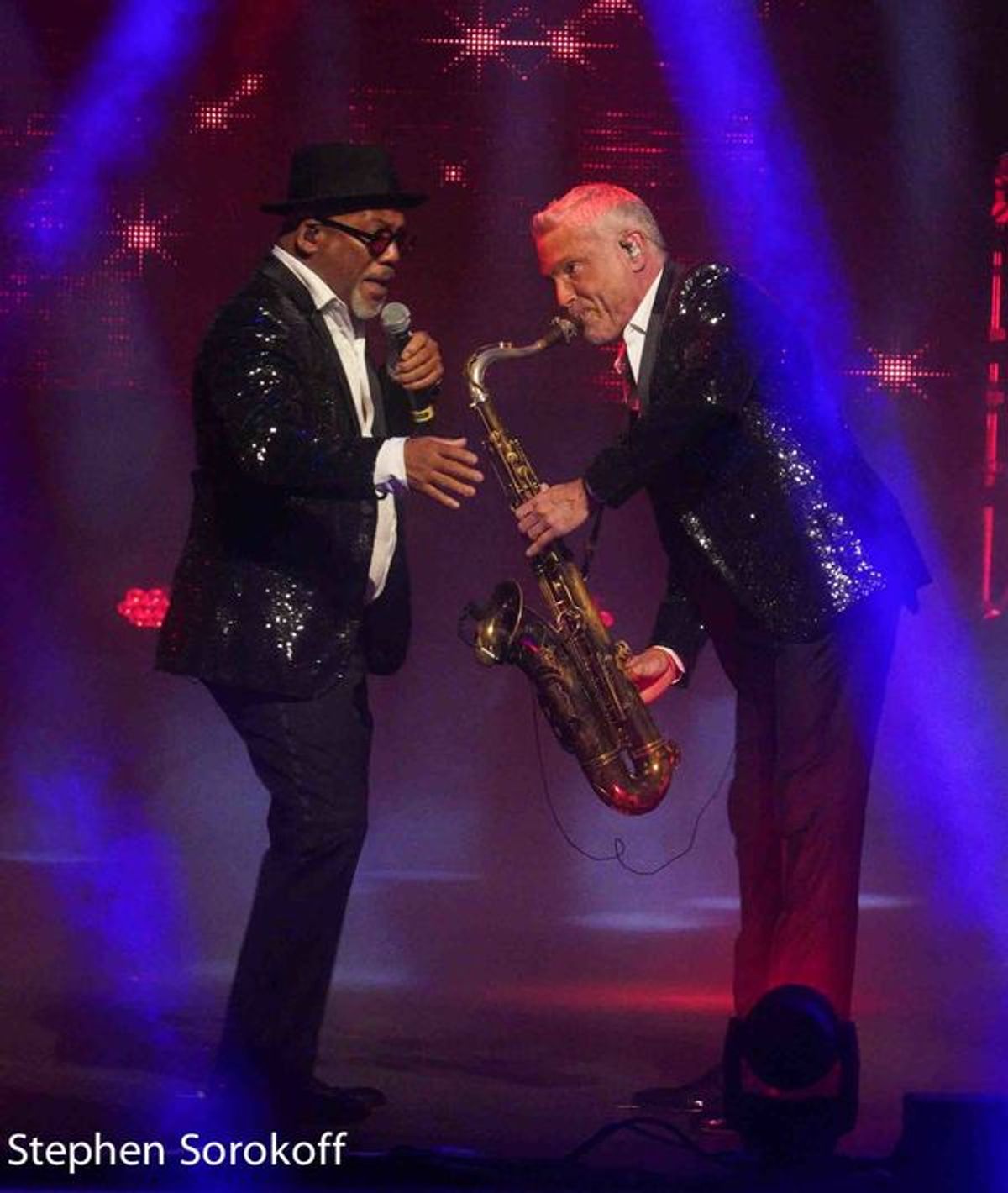Jonathan Butler & Dave Koz at Dave Koz & Friends Christmas Tour Lights Up The Kravis Center