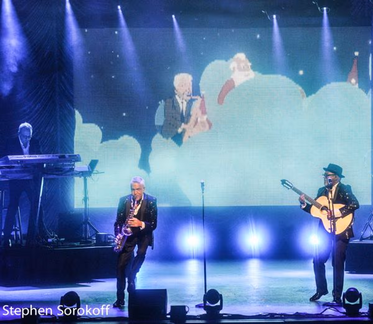 Dave Koz & Jonathan Butler at Dave Koz & Friends Christmas Tour Lights Up The Kravis Center