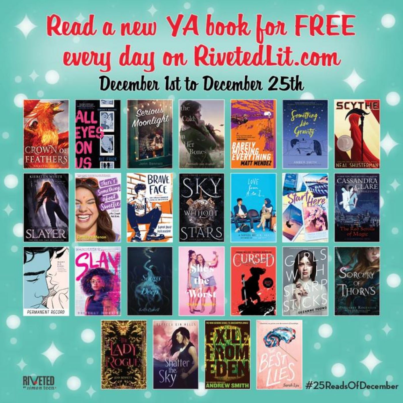 Get a Free Book Every Day in December For 25 Days!  Image