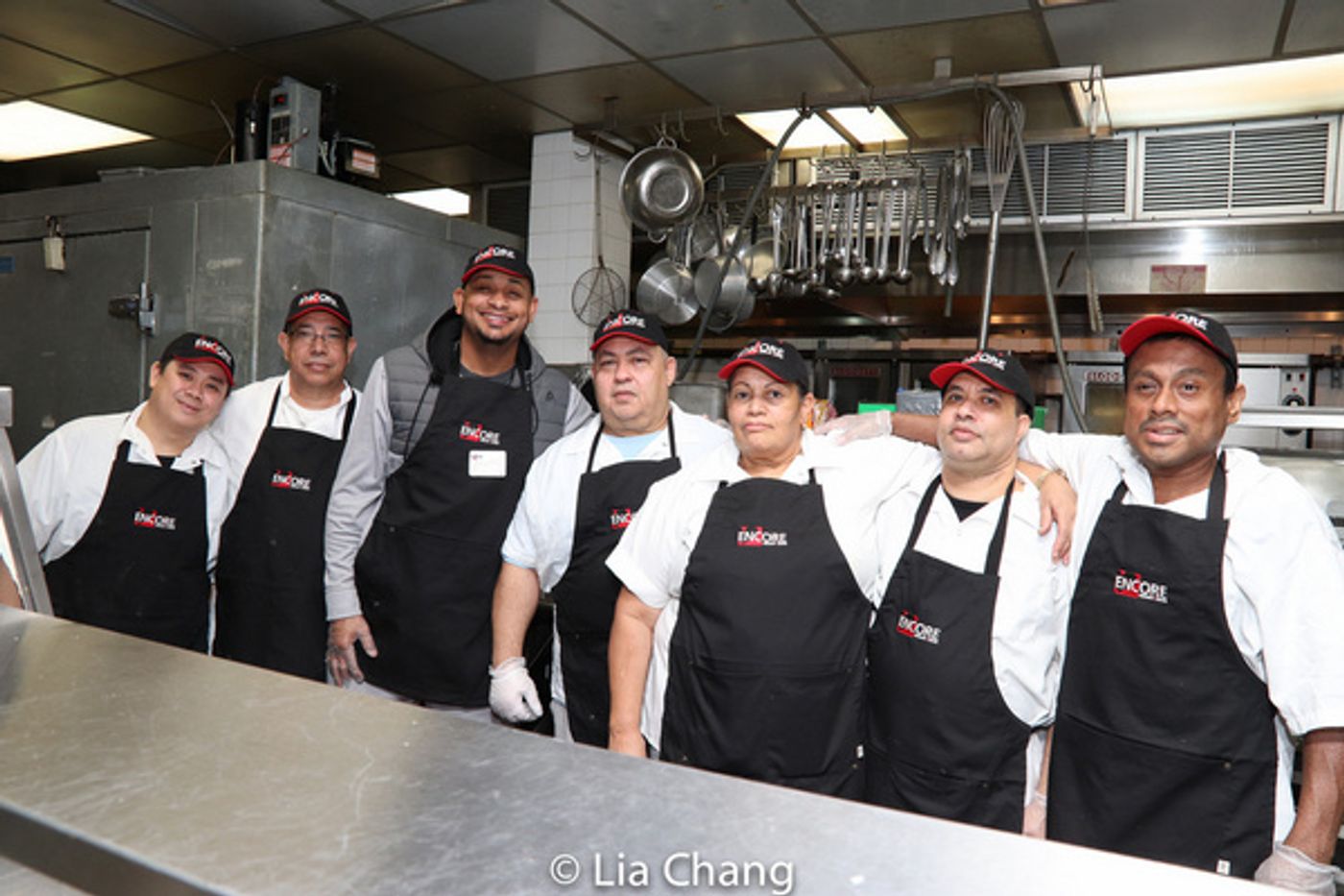 Photo Flash: Tony Danza Spends Thanksgiving Day With Encore Seniors At St. Malachy's  Image