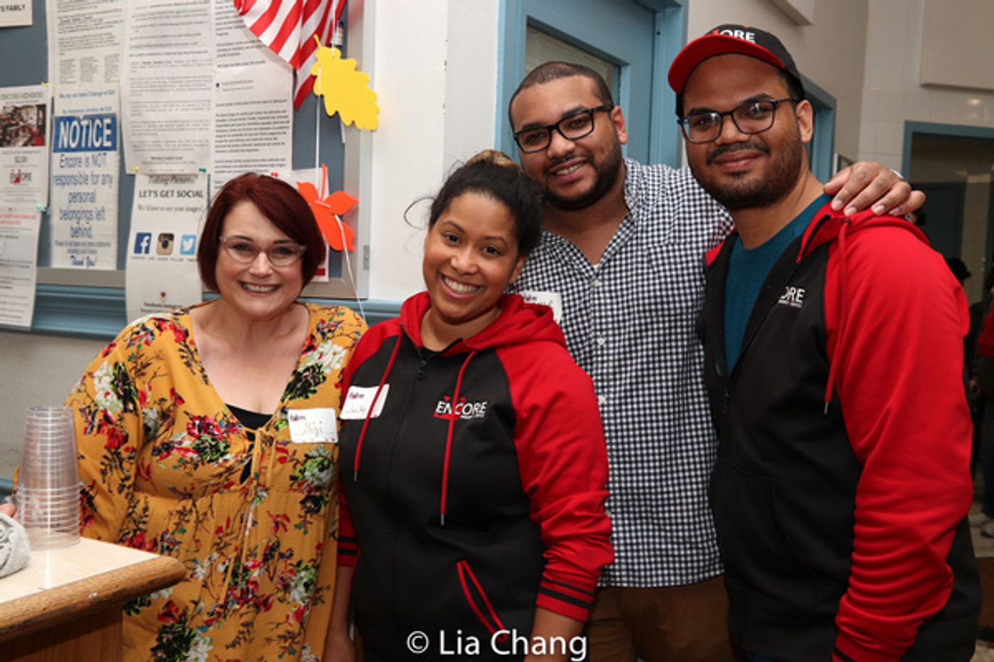 Photo Flash: Tony Danza Spends Thanksgiving Day With Encore Seniors At St. Malachy's  Image