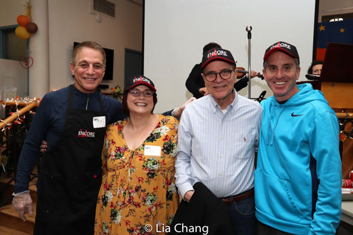 Tony Danza, Gigi Verkaik, Joseph Sano and his son at 