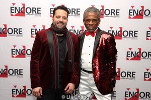 Encore Community Services Executive Director Jeremy L. Kaplan and Andre De Shields Photo