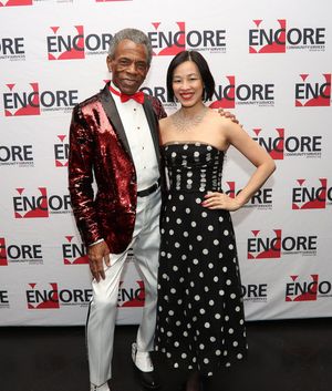 Andre De Shields and Lia Chang Photo