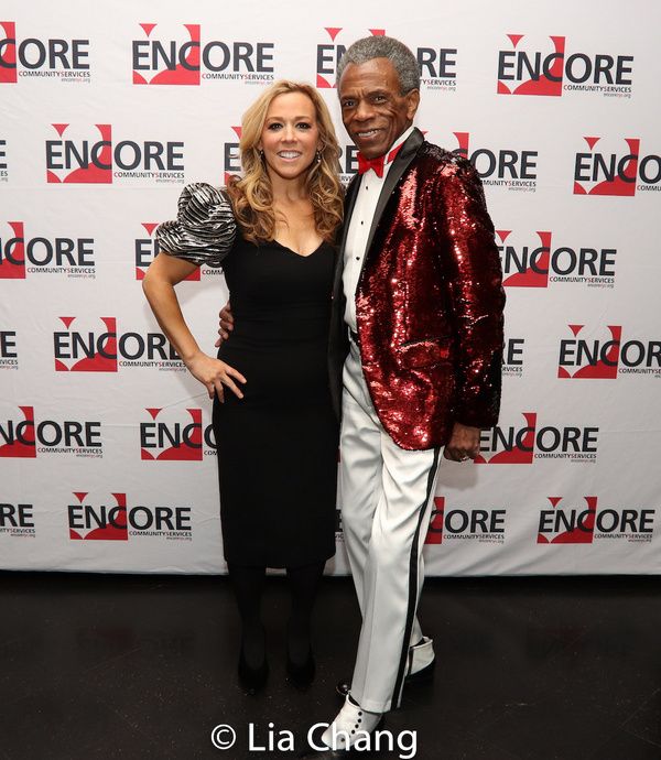 Stephanie Simon, Arts and Culture Reporter for Spectrum NY1 and Andre De Shields Photo
