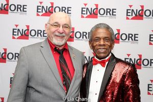 IATSE Local 798 Business Rep Daniel Dashman and Andre De Shields Photo