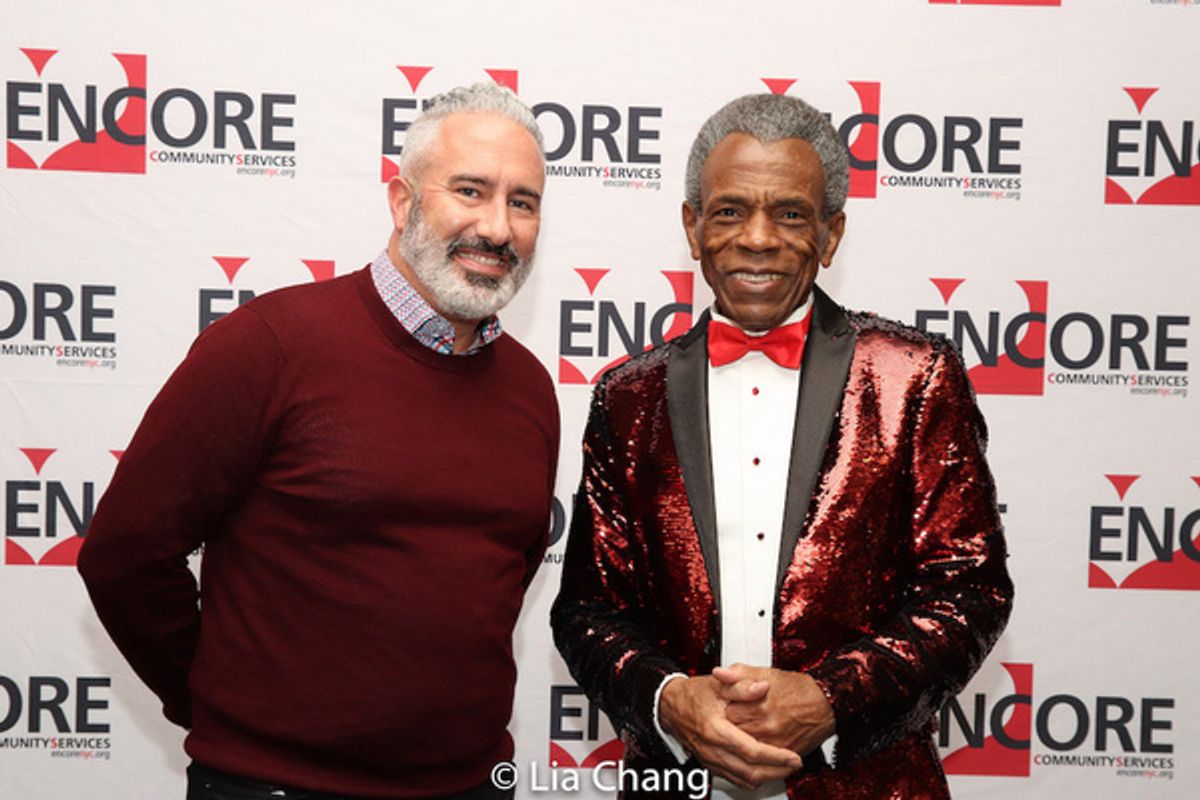 Antonio Roberto, LGBT Center and Andre De Shields at 
