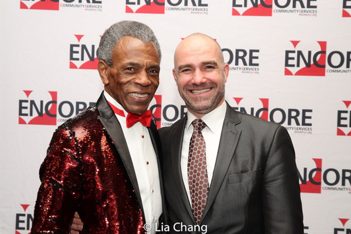 Andre De Shields and Sean Ricketts at 